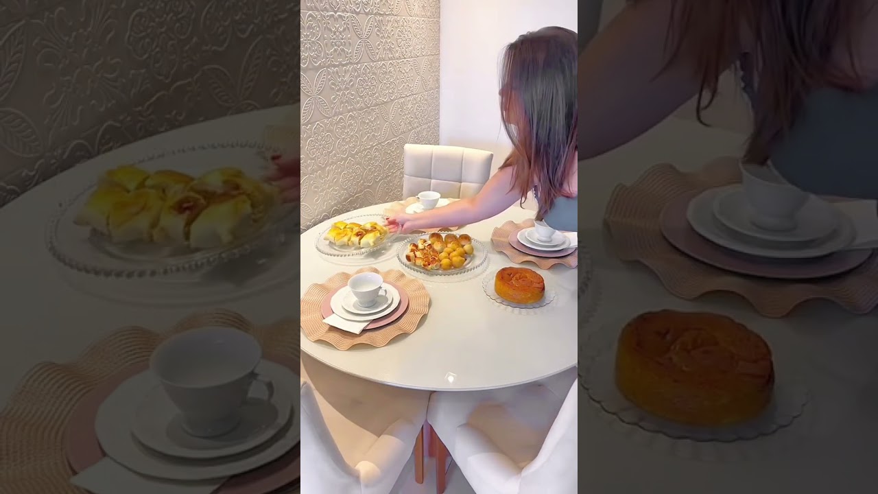 Caf&eacute; da tarde com as amigas 🥰Aprenda essa #mesaposta, compartilha e inscreve! #mesapostasimples 💖