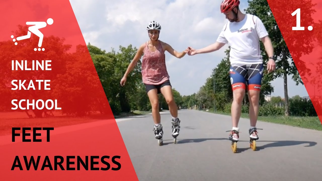 [ENG] Inline skating school 1/3 -- Feet Awareness