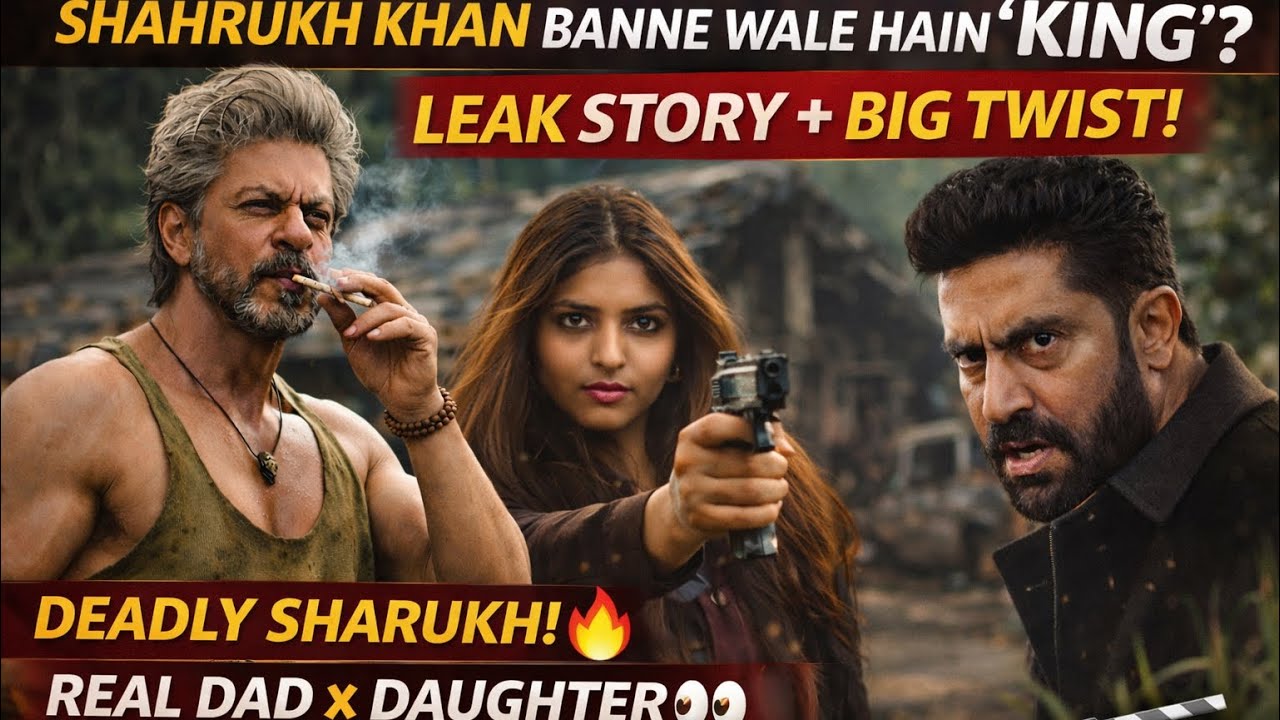 Shah Rukh Khan Ka Sabse Dark Role 😱 | KING Movie Leaked Story | Suhana Khan | Abhishek Villa