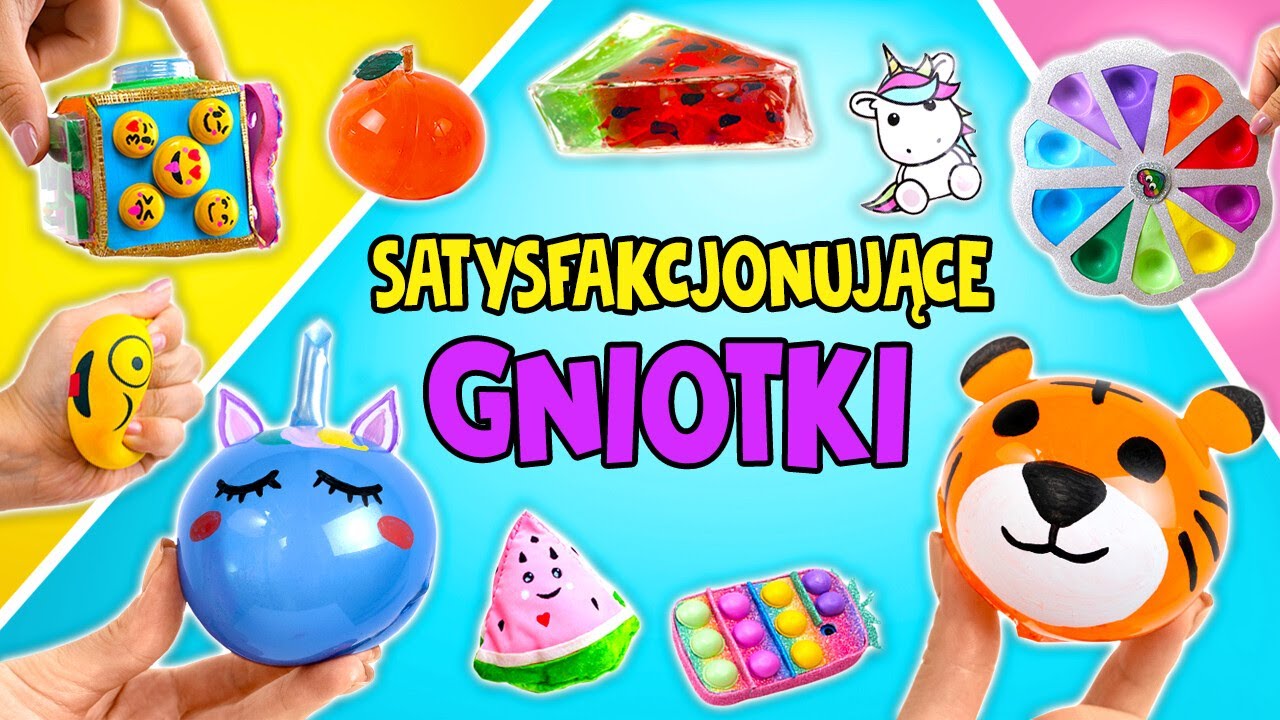 Tworzenie gniotka jednorożca i zachwycających zabawek antystresowych || Szybkie i łatwe DIY! 🦄