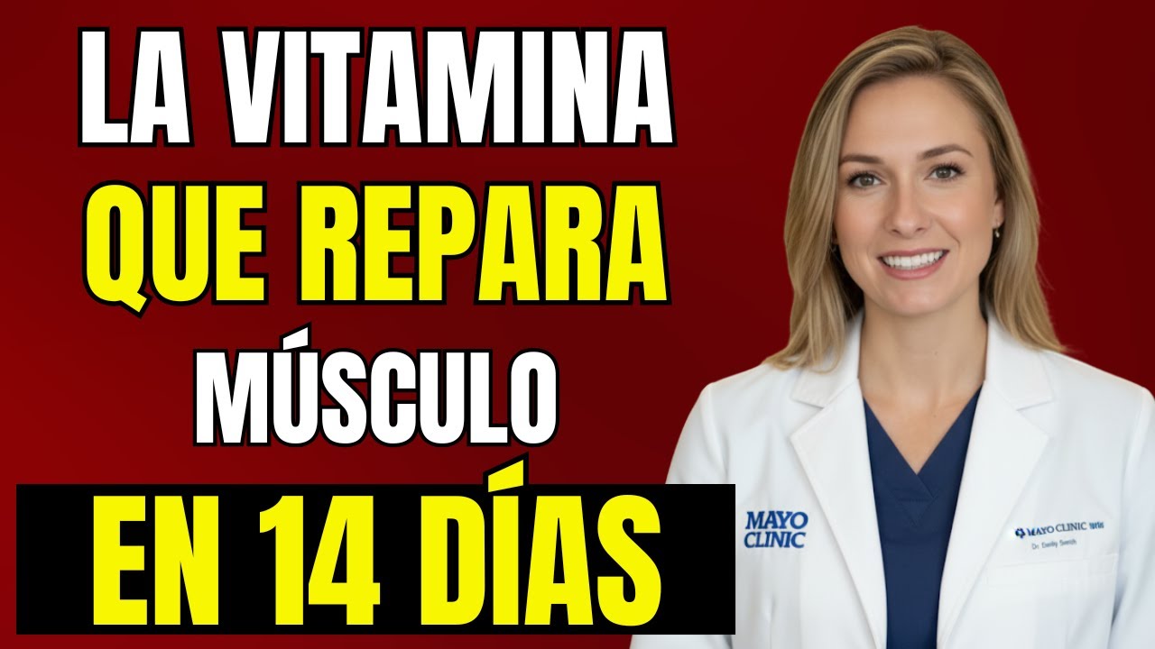 Mayores de 60: Las Vitaminas que Frenan la Sarcopenia Mucho Más Rápido de lo que Crees