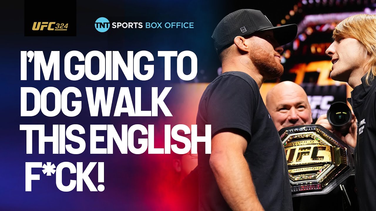 #UFC324 Press Conference Best Bits: Justin Gaethje vs Paddy Pimblett 🏆