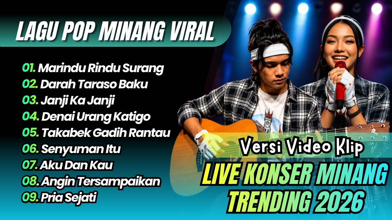 MARINDU RINDU SURANG (Live Konser Minang AI) | DARAH TARASO BAKU | LAGU MINANG TRENDING TERBARU 2026