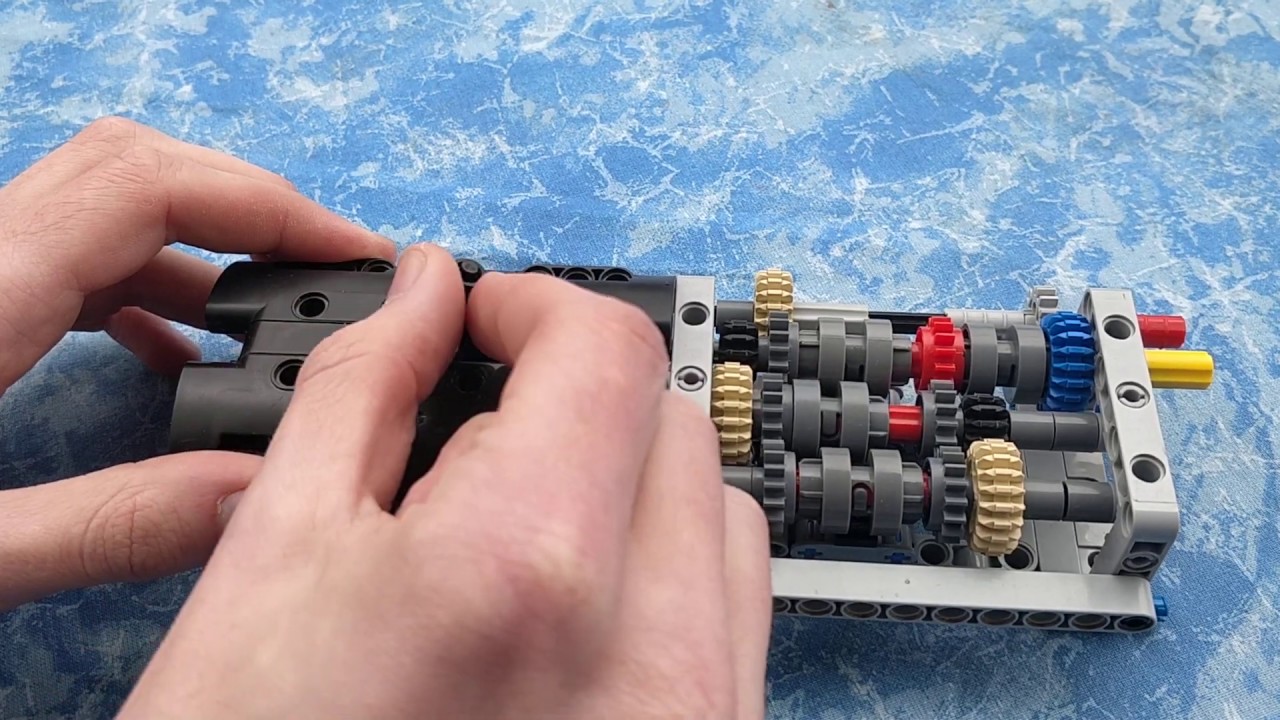 LEGO Technic 6 speed manual transmission with 