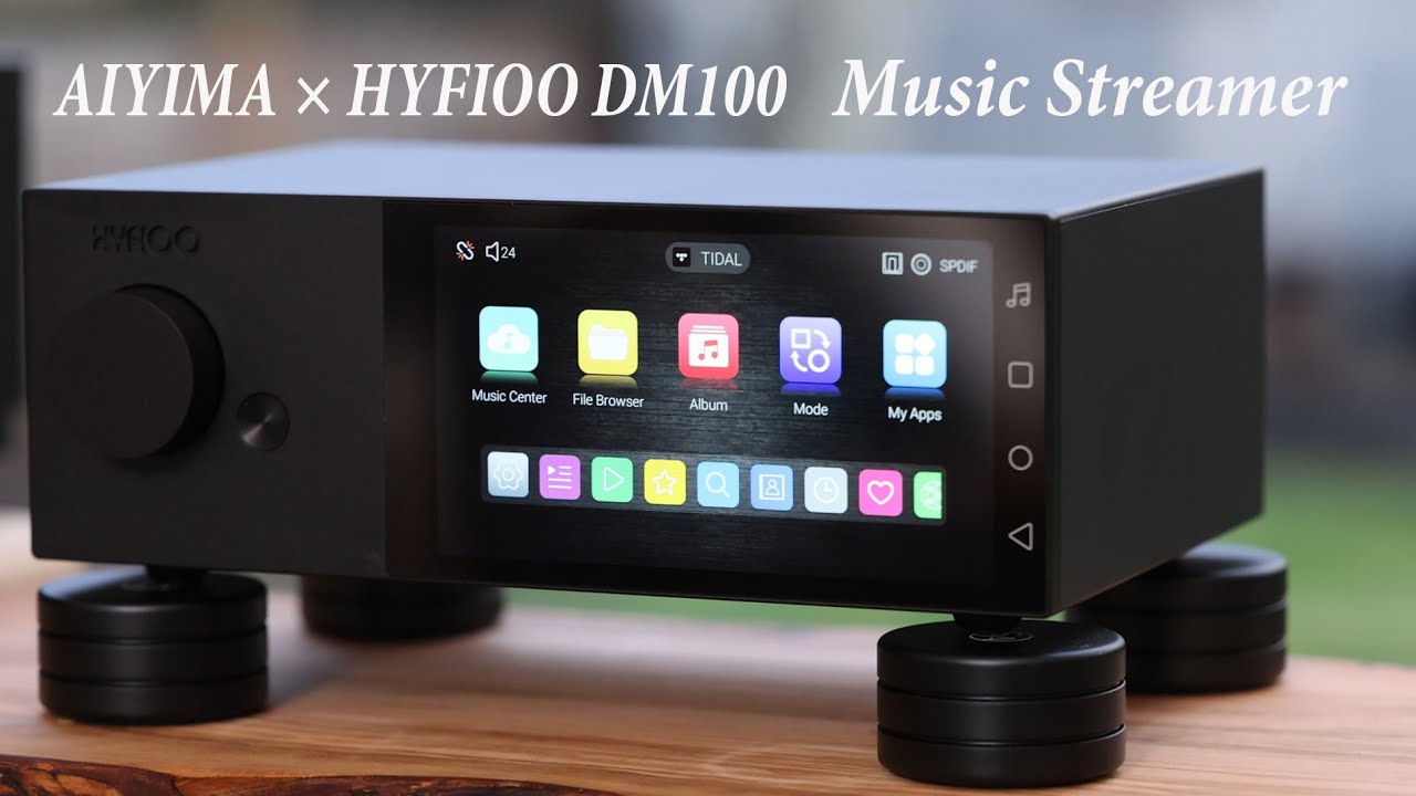 Музыкальный стример AIYIMA × HYFIOO DM100