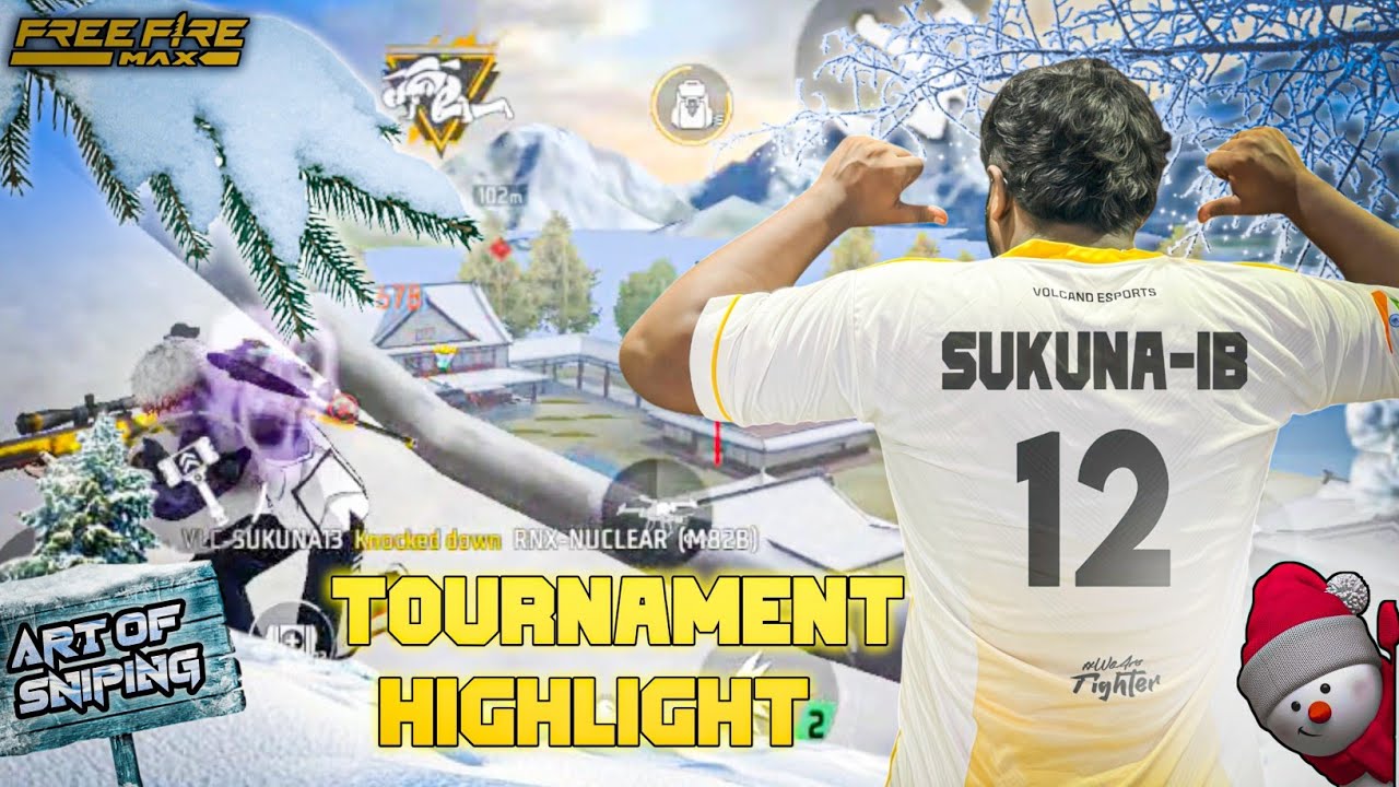 ART OF SNIPING//TOURNAMENT HIGHLIGHT 🏆🚀📈//SUKUNA-IB 🇮🇳