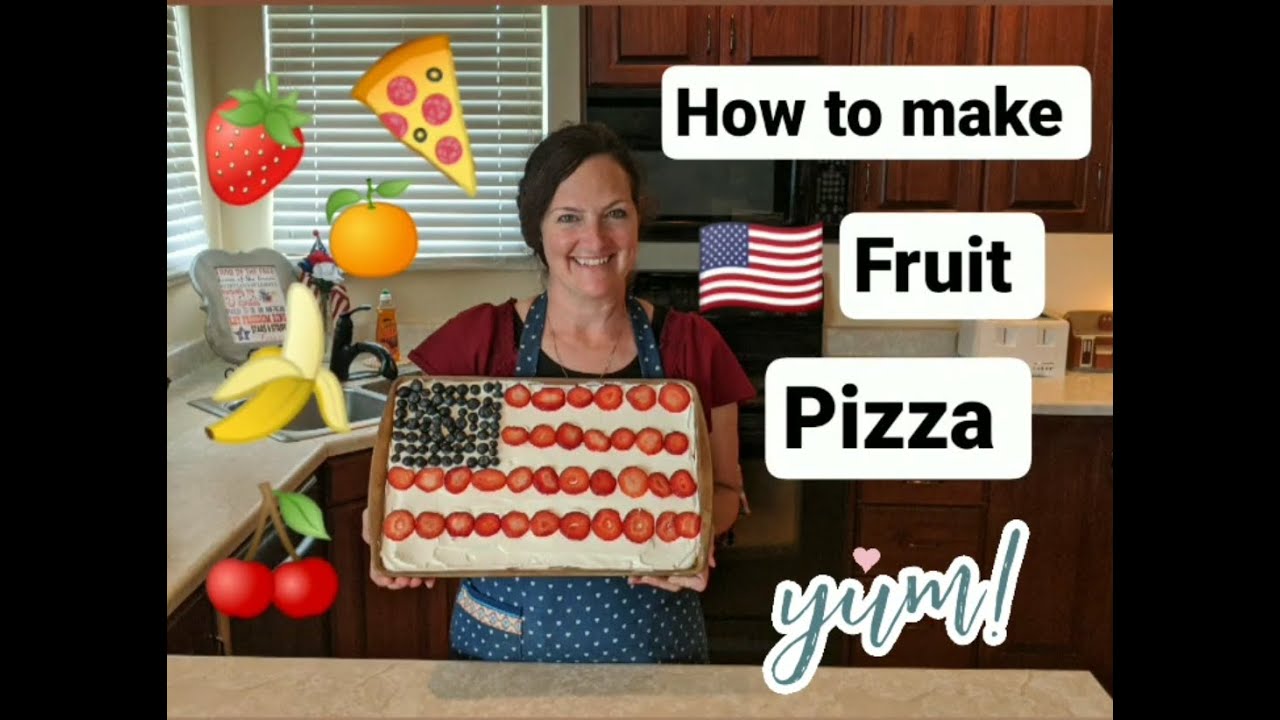 Mom, How Do I Make Fruit Pizza?