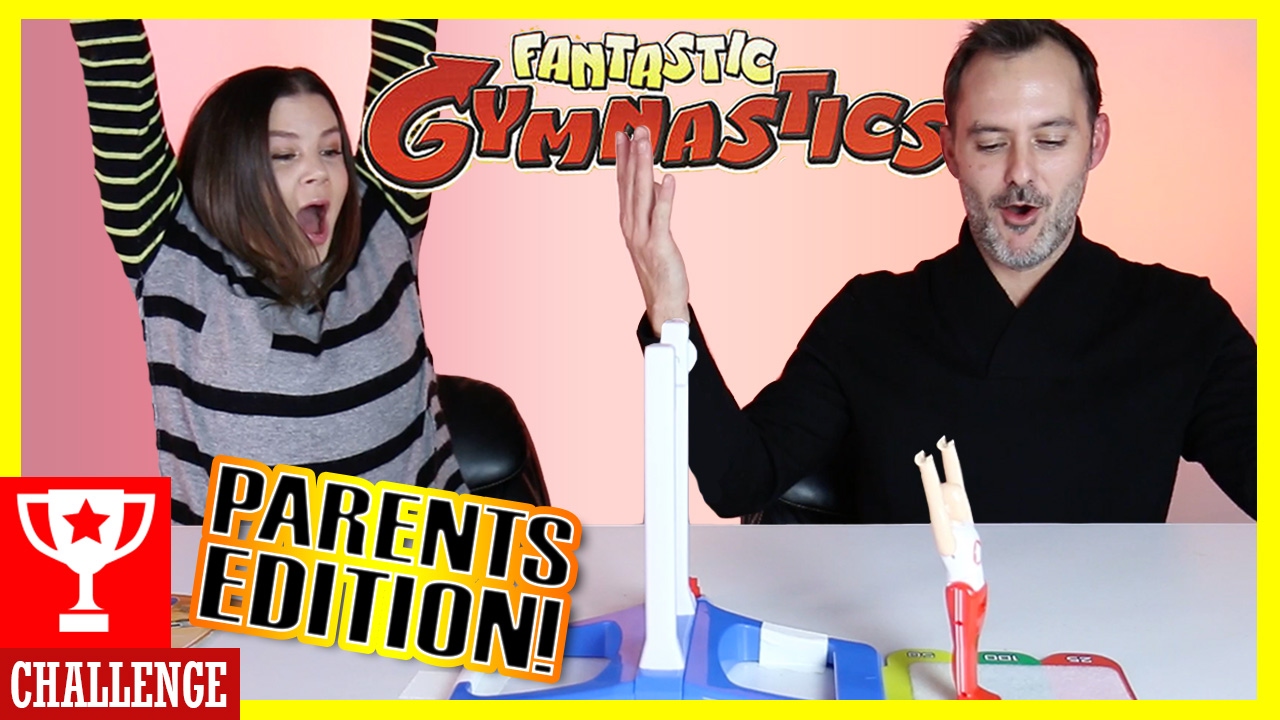 FANTASTIC GYMNASTICS CHALLENGE!! PARENTS EDITION! 😂  |  KITTIESMAMA