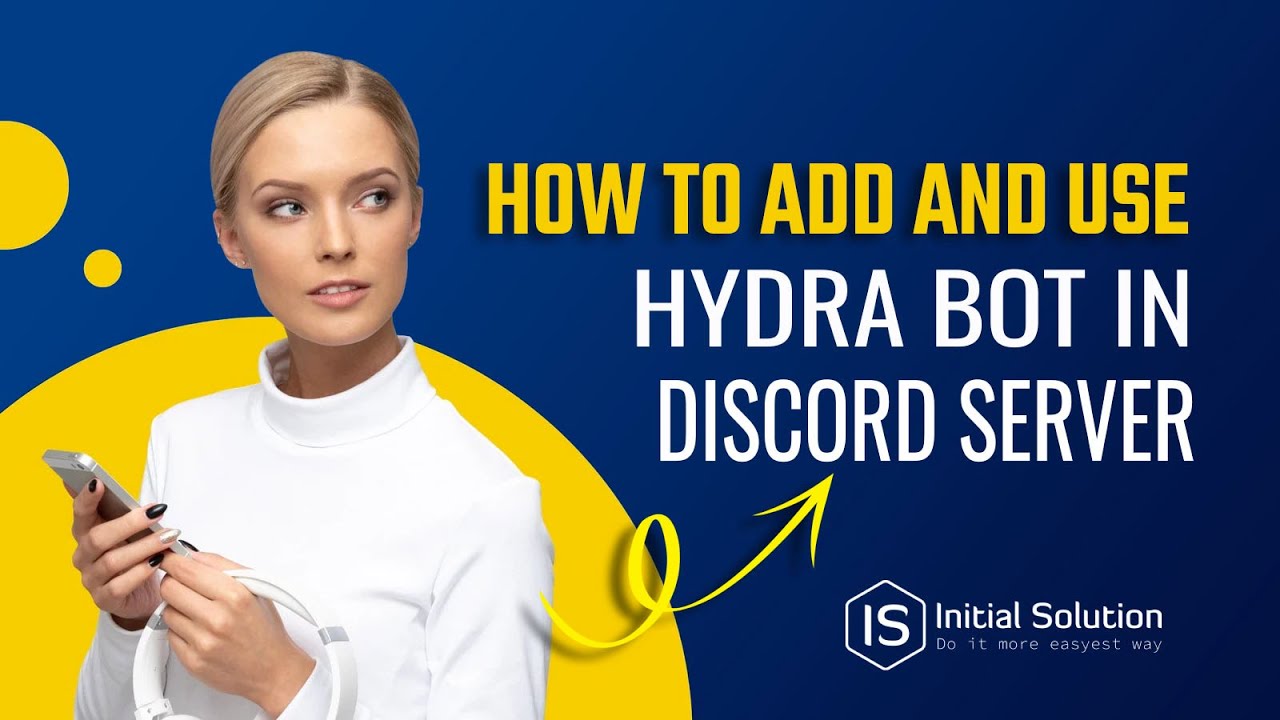 How to add and use hydra bot in Discord server 2024 | Initial Solution