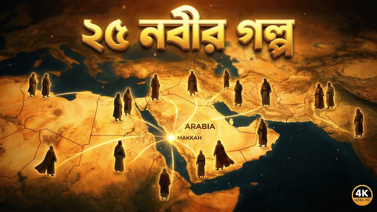 ২৫ নবীর কোরআন-ভিত্তিক গল্প | আদম (আ.) থেকে মুহাম্মাদ ﷺ