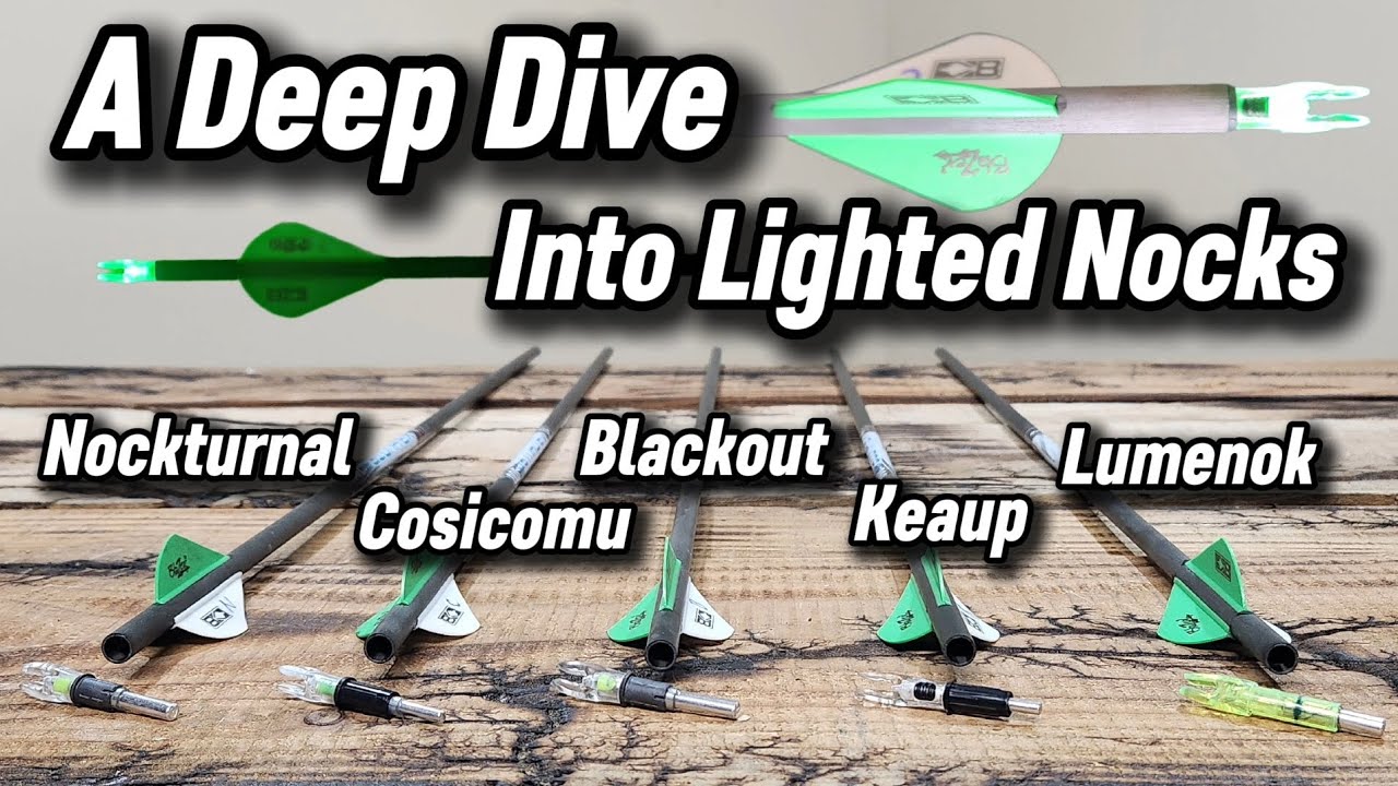 Lighted nock testing