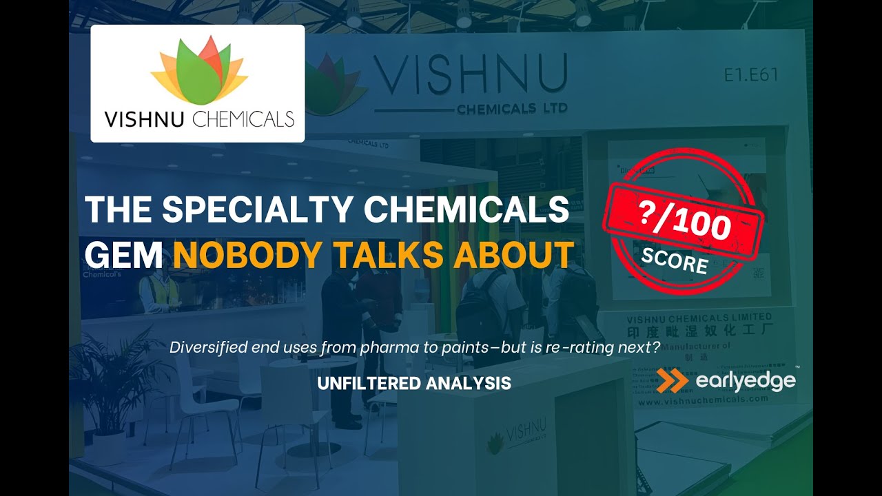Анализ акций Vishnu Chemicals Ltd | Производитель специальных химикатов или циклическая игра на п...