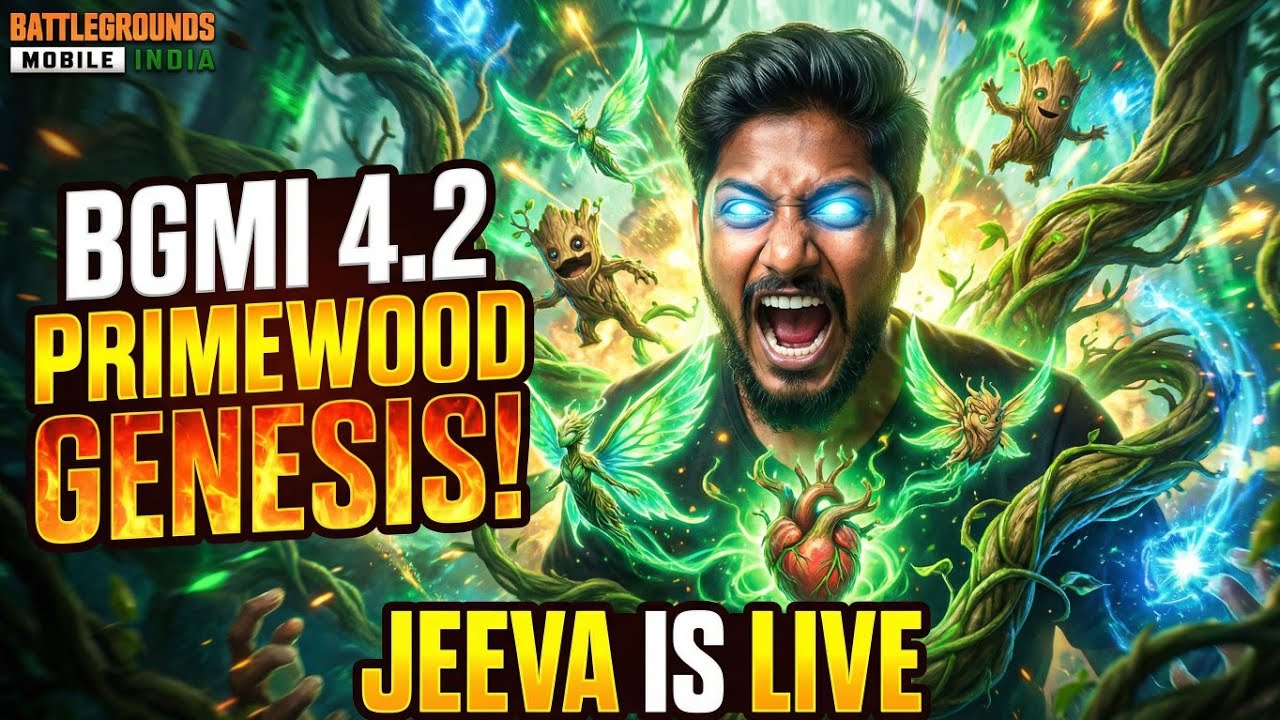 BGMI 4.2 Update LIVE 🔥 iPad M5 + Facecam | New Update Gameplay | JEEVAOP