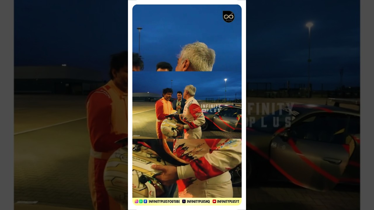 Thalapathy Vijay Released An Exclusive Video With Ajithkumar🔥| CM Joseph Vijay | Ajithkumar Racing