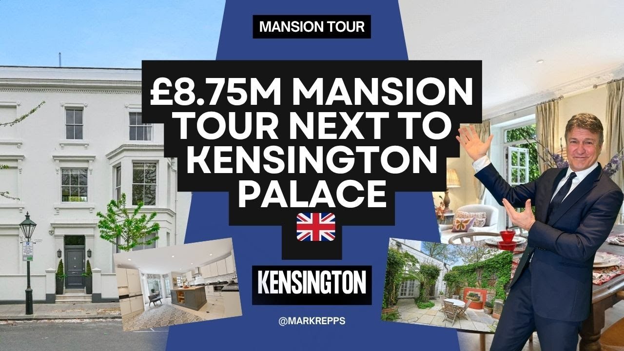 £8.75M Kensington Mansion Tour – Royal Borough Living