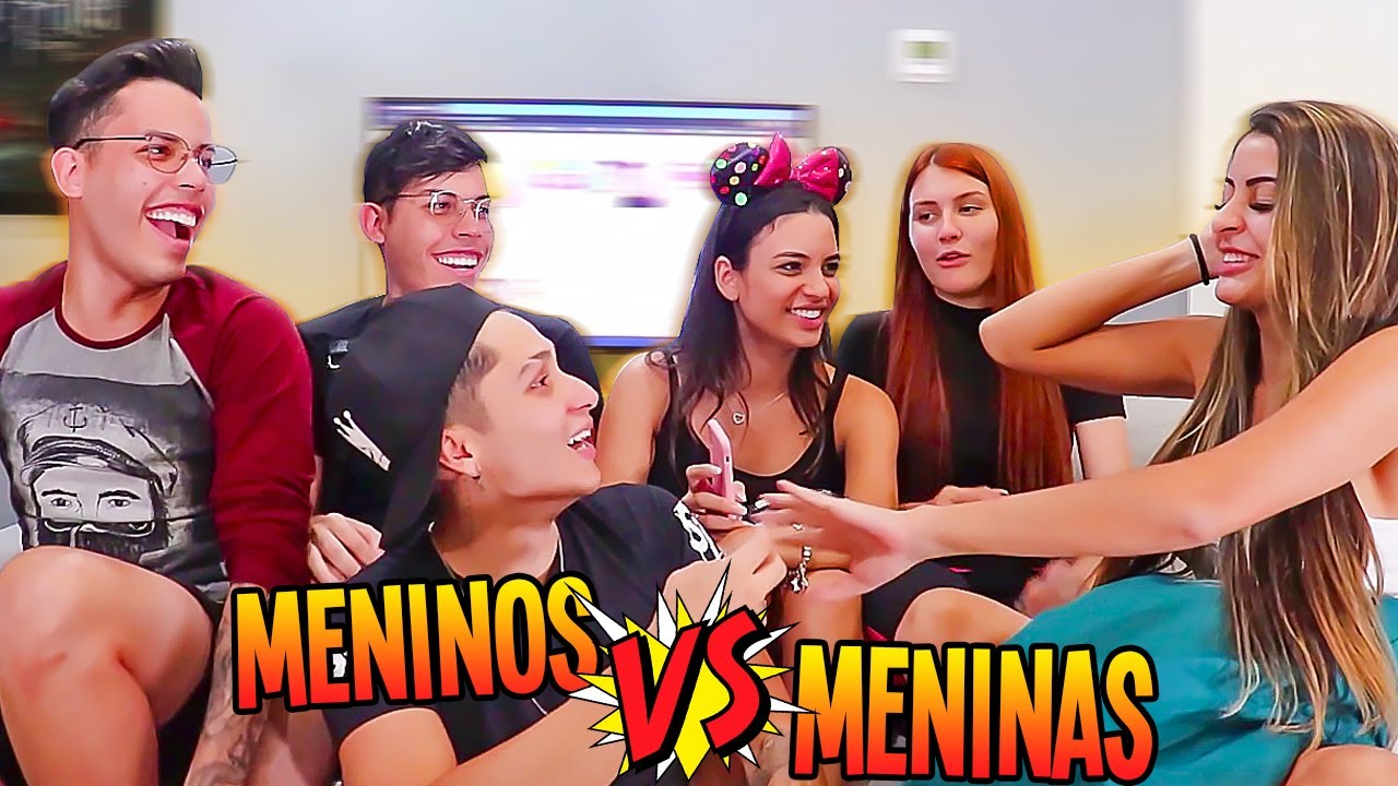 MENINOS VS MENINAS ft. Thai e Biel