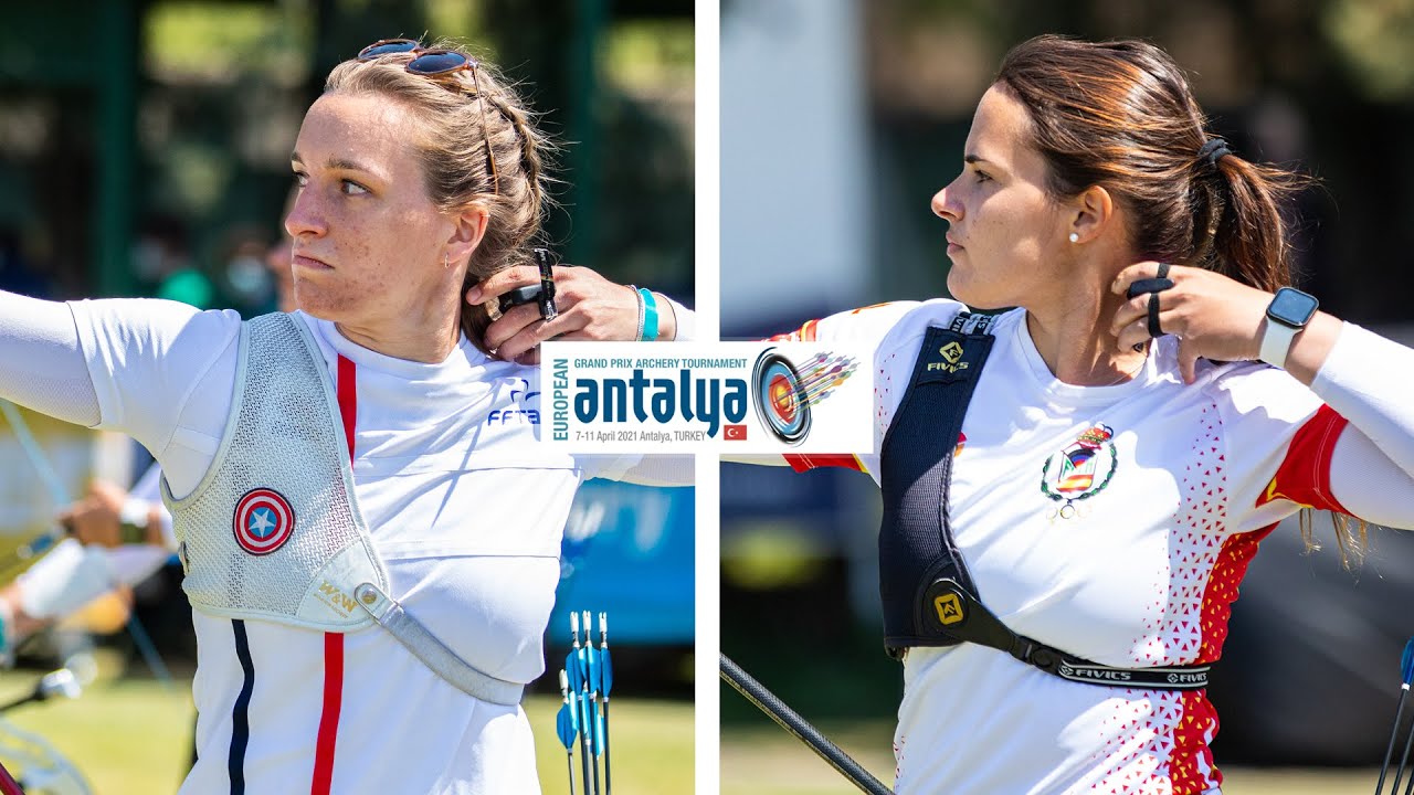 Lisa Barbelin v Elia Canales – recurve women's gold | Antalya 2021 European Grand Prix