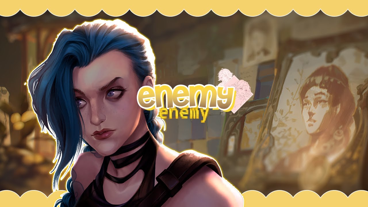 Imagine Dragons x J.I.D - Enemy (Arcane League of Legends) | POLISH