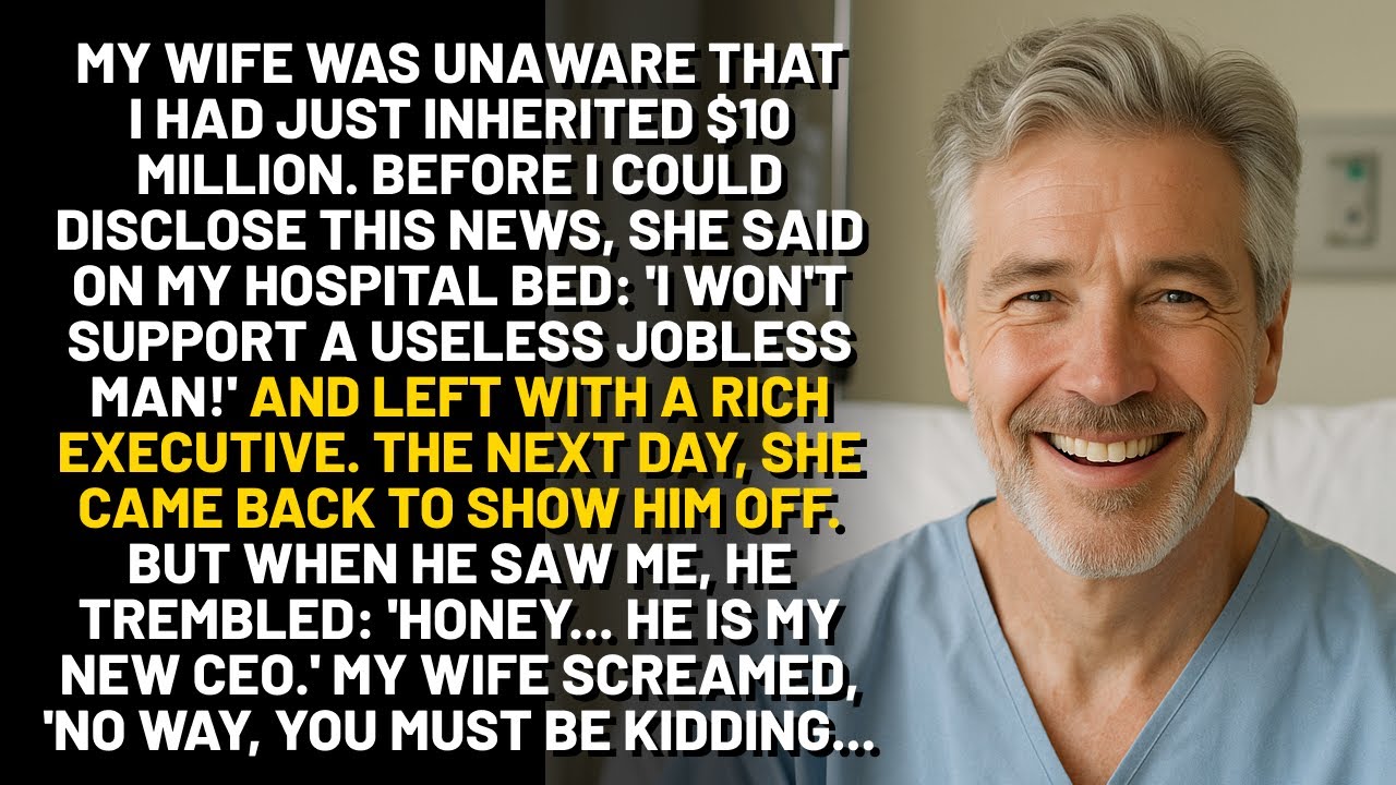 My Wife Left Me For A Rich Executive While I Was Hospitalized; He Exclaimed Upon Seeing Me: “He is..