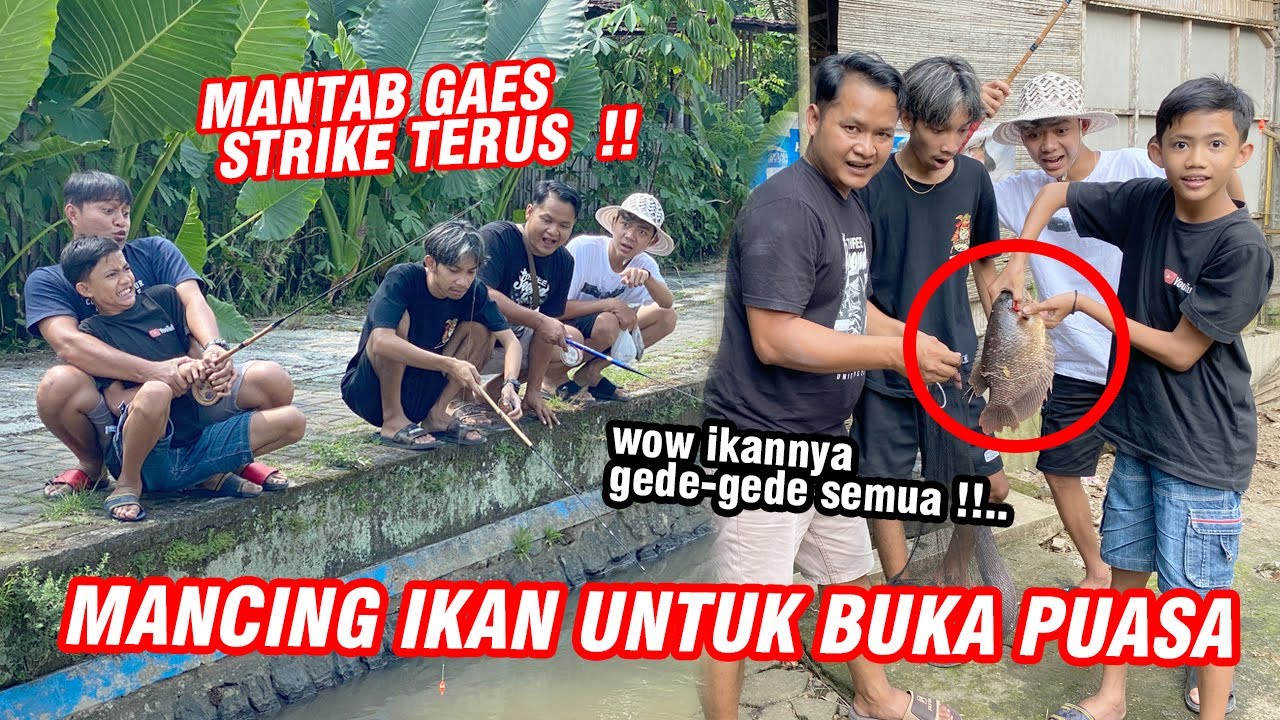 Mantab !! Pertama kali mancing langsung dapet ikan gede-gede