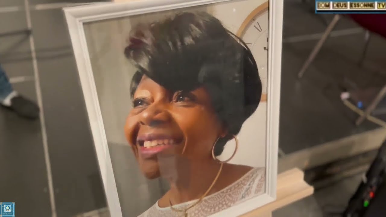 Dernier hommages de maman elise ÉGLISE BOM DEUS ESSONNE