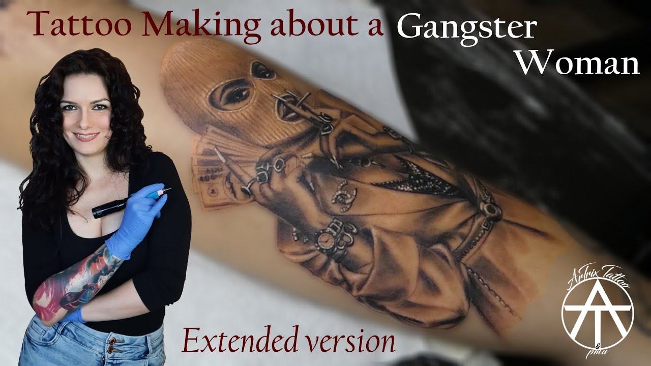 Tattoo Making About a Gangster Woman - Extended version