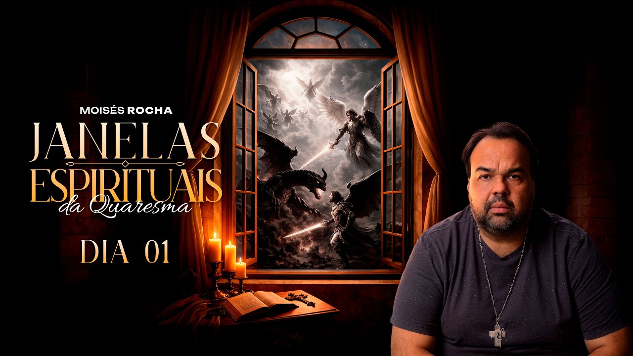 Janelas Espirituais da Quaresma com Moisés Rocha - LIVE 01