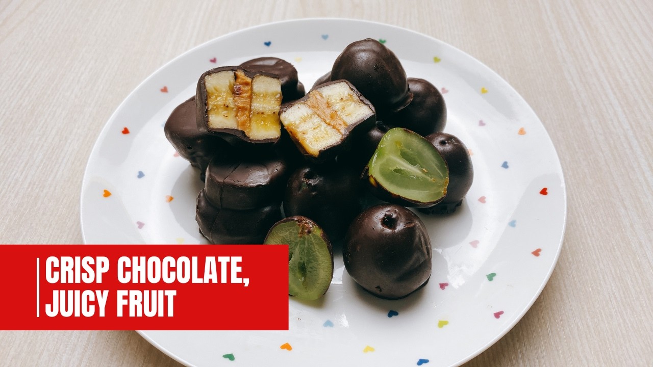 Frozen Chocolate Covered Fruit Is the Perfect No-Bake Party Dessert
