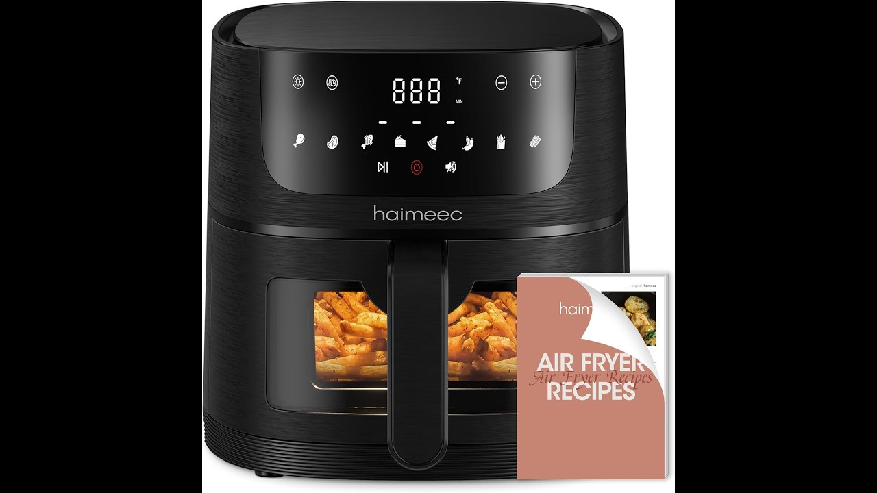 HAIMEEC 6.3 Qt 8-in-1 Air Fryer Review - Pros & Cons - HAIMEEC air fryer