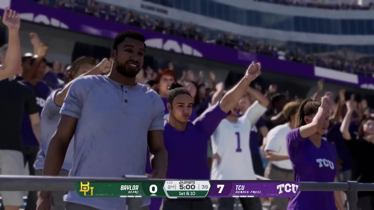 EA Sports College Football 26 Week 8 Baylor Bears Vs TCU Horned Frogs
