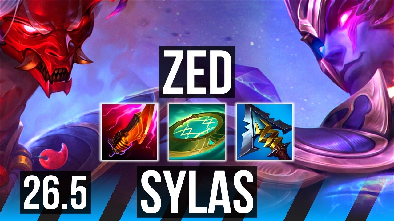 ZED vs SYLAS (MID) | 51K damage | EUW Master | 26.5
