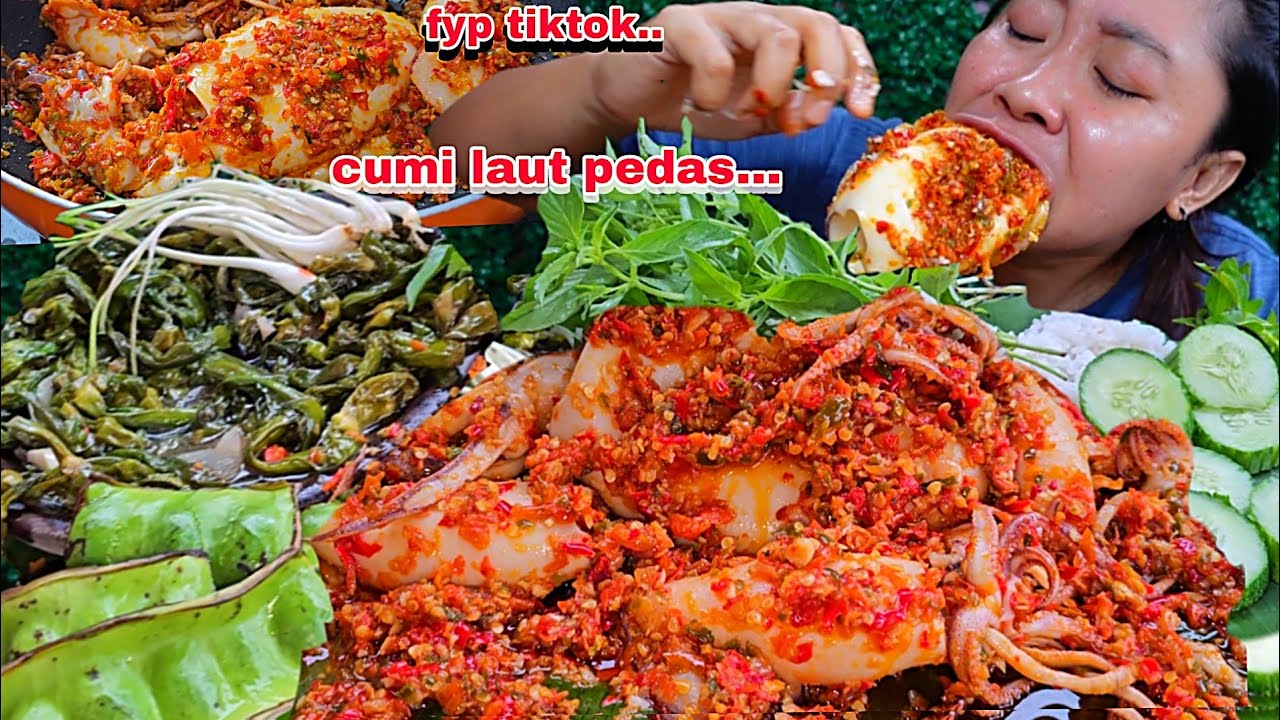 PEDAS MENDESAH 🥵‼️ CUMI LAUT PEDAS VIRAL TIKTOK 🔥