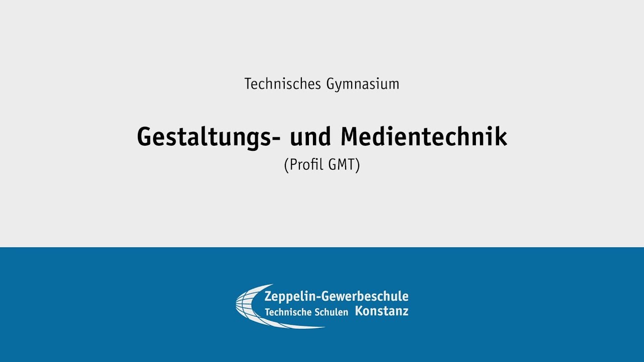 ZGK - Technisches Gymnasium, Profil Gestaltungs- und Medientechnik (TGG)