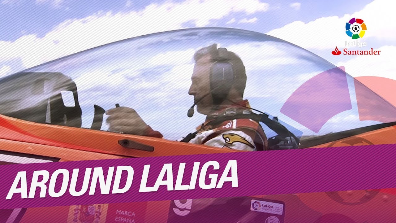 Around LaLiga: Cástor Fantoba, piloto acrobático