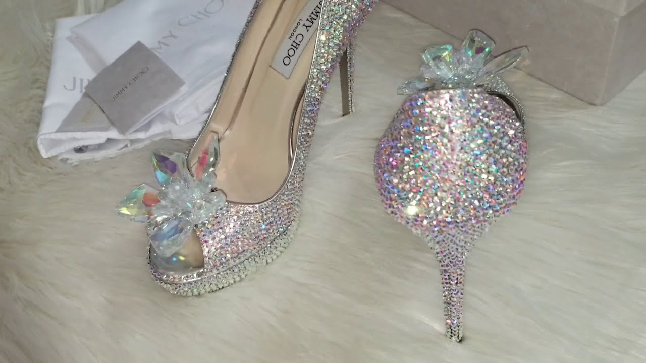 DIY Jimmy choo Cinderella shoes