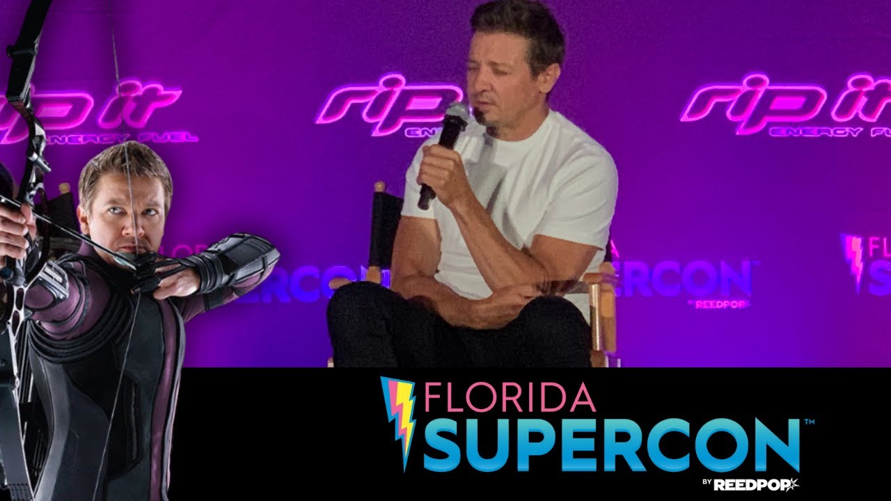 Jeremy Renner Returns: Hawkeye’s Comeback Hits the Bullseye at Florida Supercon 2025!