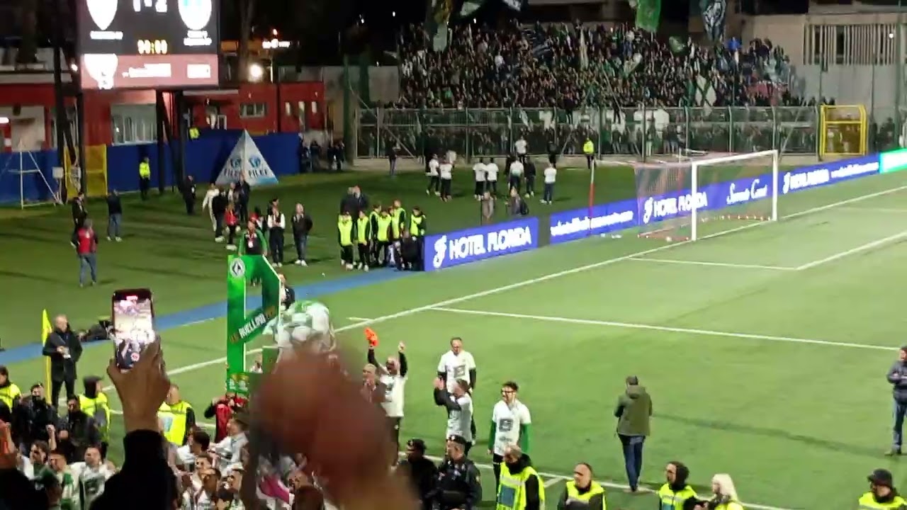 Avellino in Serie B. La festa al Viviani di Potenza