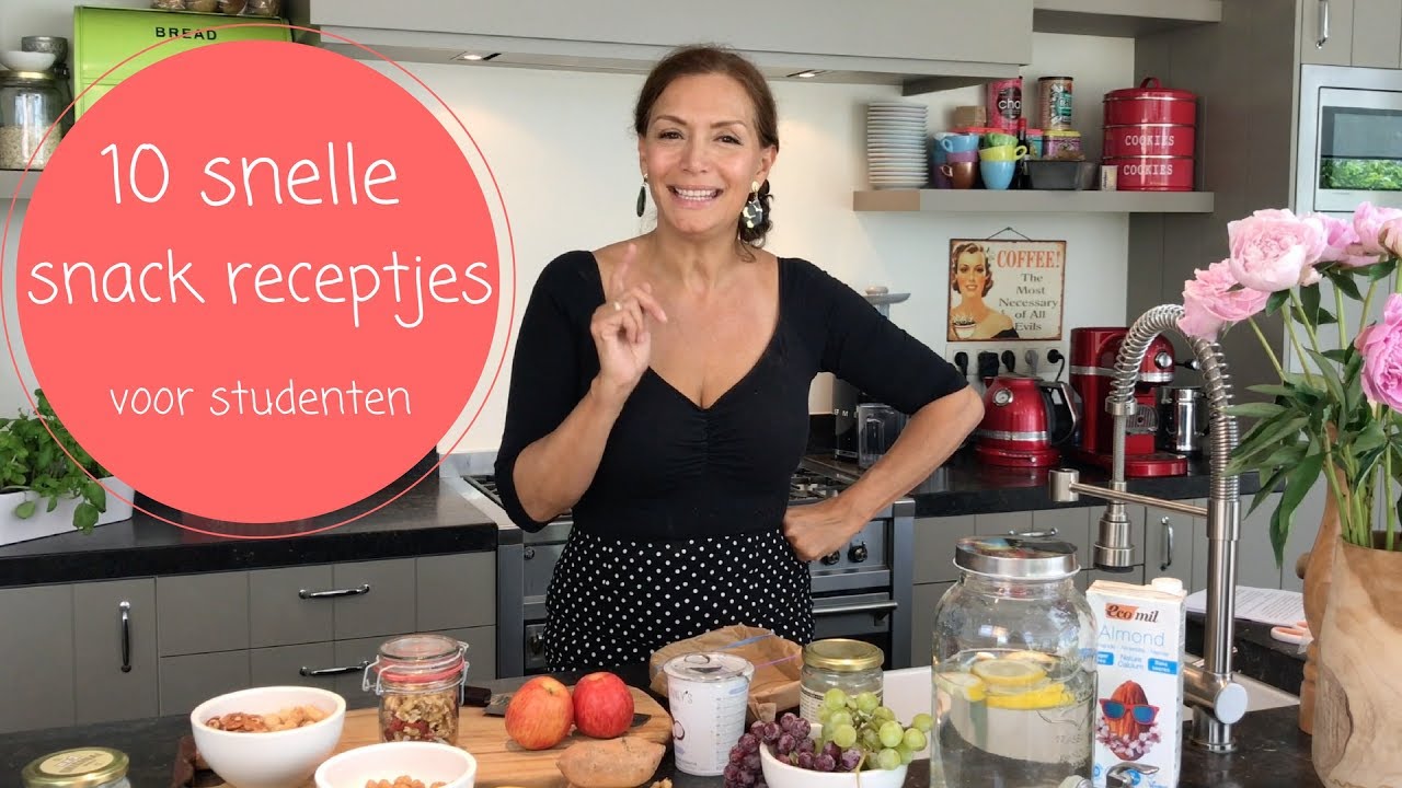 10 snelle #plantaardige #energie #snacks voor studenten