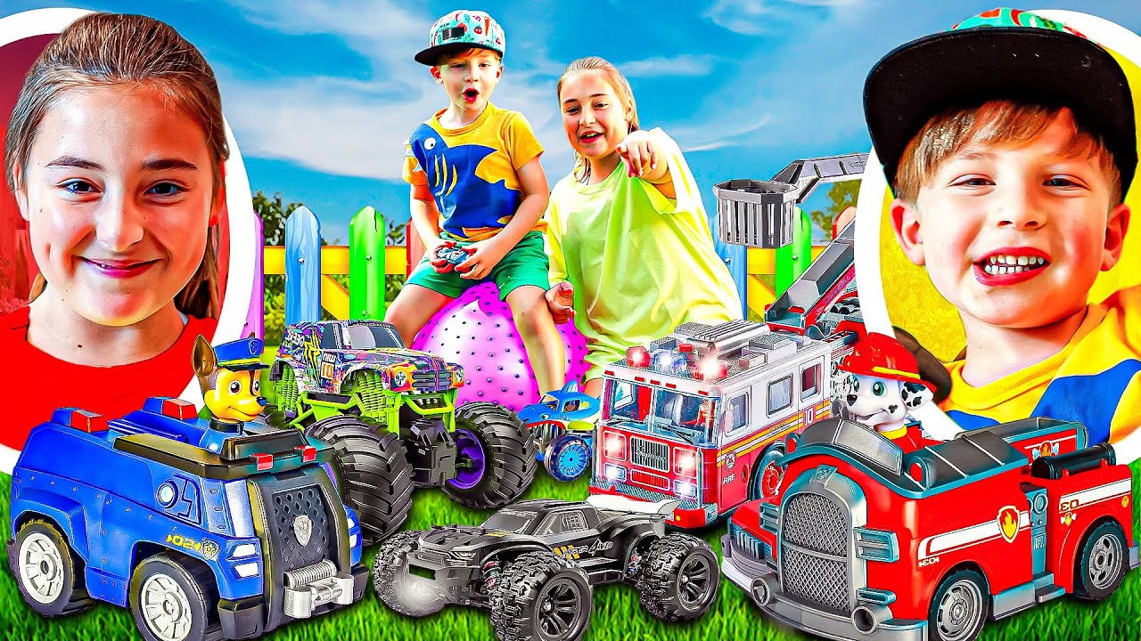 Big RC Car Adventure: Fun Races for Kids!