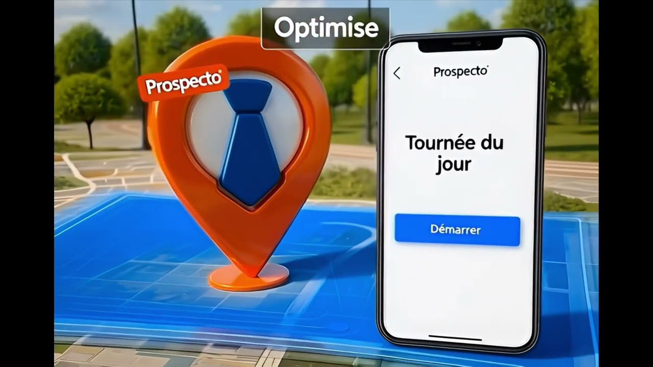 Prospecto : optimise ta tournée de prospection (itinéraire + relances + rapport PDF)