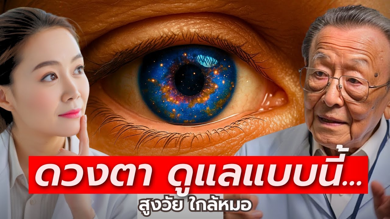 อย่างนี้ส่งผล! - อาหารที่ช่วยบำรุงสายตาของเราช่วงการนอน (สุขภาพผู้สูงวัย) | สูงวัย ใกล้หมอ