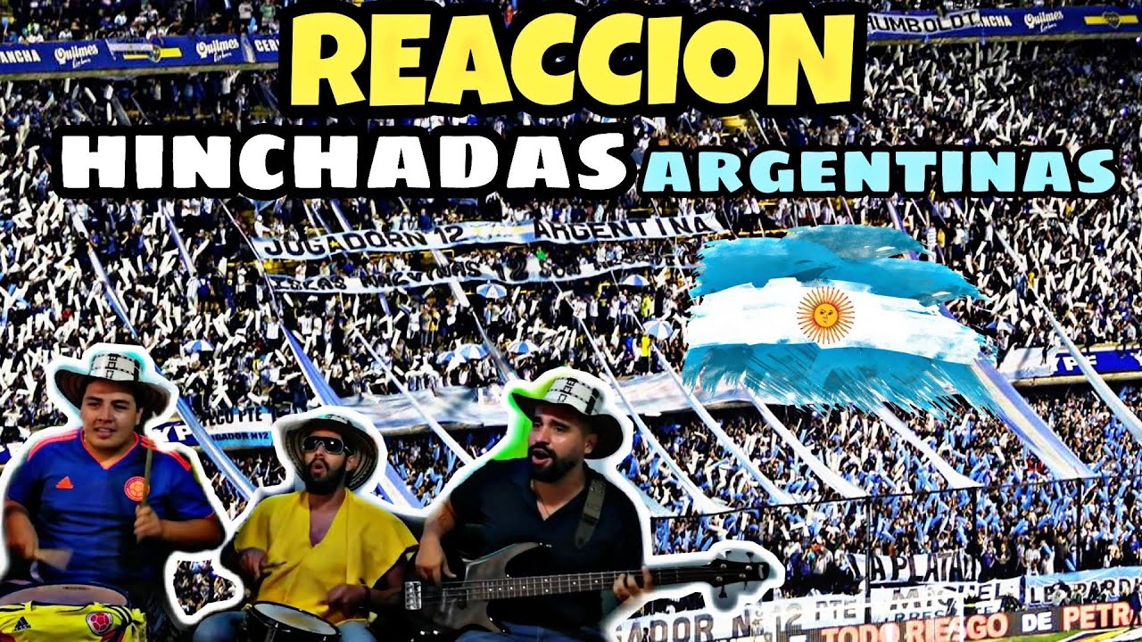 REACCIÓN MEJORES HINCHADAS ARGENTINAS ¿quienes son los mejores hinchas en Argentina?🤔