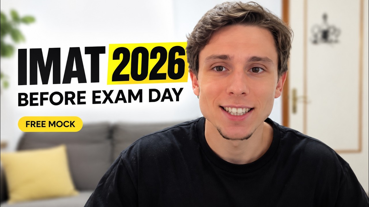 IMAT 2026 Exam Day Heads Up + FREE Predictive Mock
