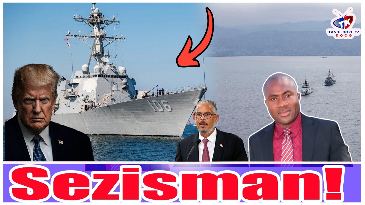 Wa sezi tande poukisa Ameriken voye 3 bato lagè nan peyi a . Theriel pale koze a