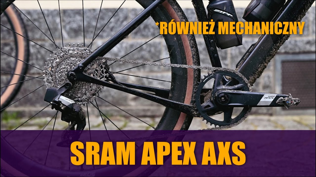 Kolejna rewolucja, czy marketingowa ściema?- Sram apex mechaniczny i axs 1x12