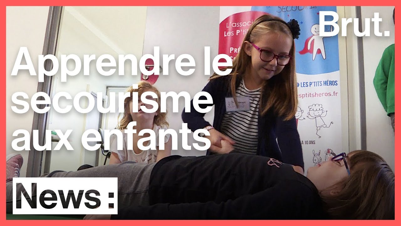 Une association enseigne les gestes de premiers secours aux enfants d&egrave;s 3 ans