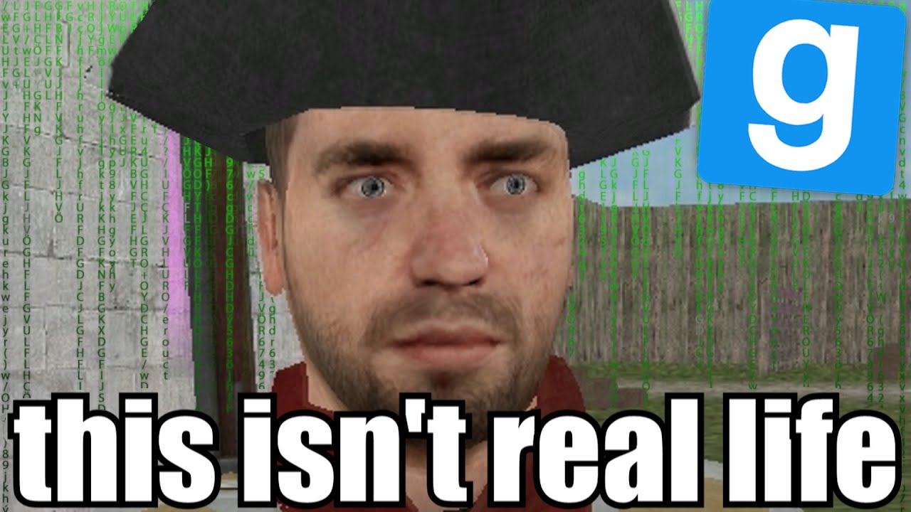 Выход из Матрицы в Gmod 7 Years War RP
