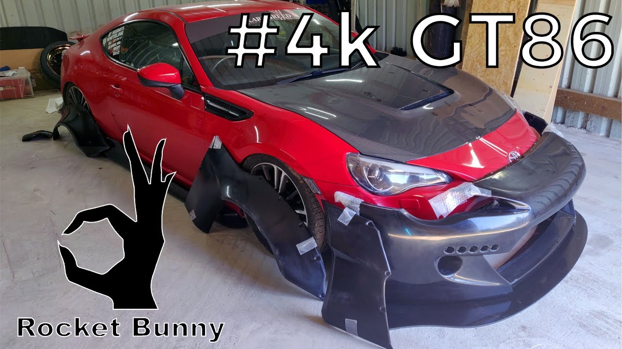 4k Toyota GT86 Gets a Rocket Bunny V2 Kit!