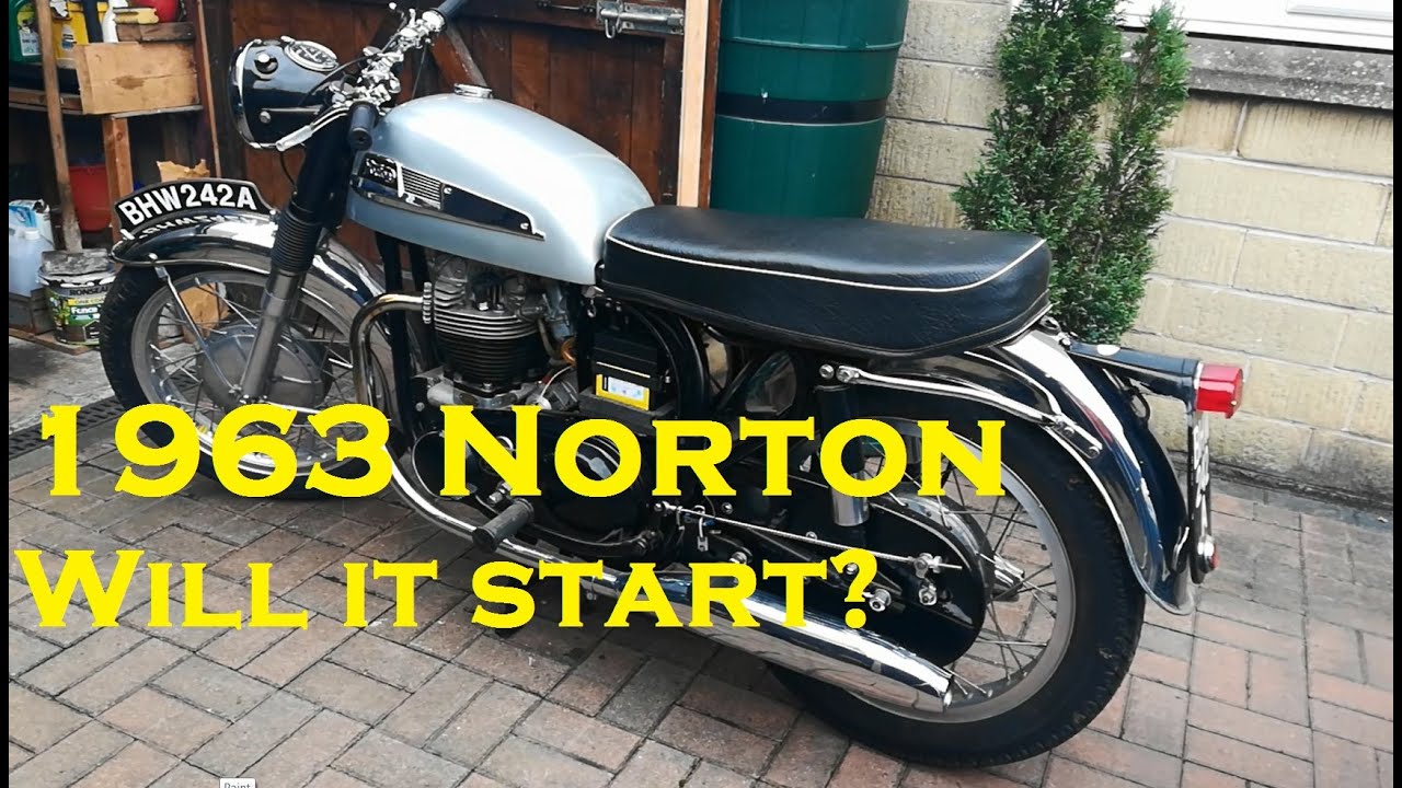 Will it run?  can we make a 1963 Norton SS 650 start after a complete a rebuild?