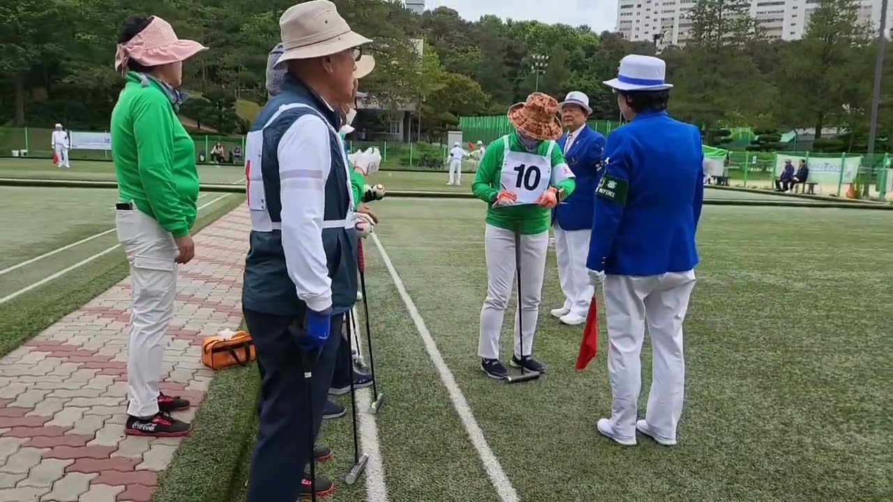 비엔날레공원 북구청장기 게이트볼대회 주요장면